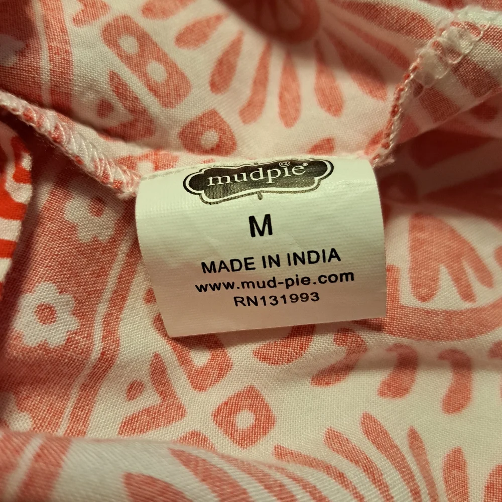 Mud Pie Coverup Size M - Picture 4 of 12